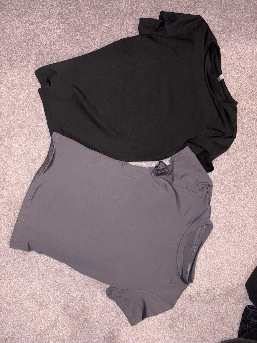 Target Women’s Short Sleeve Tee Duo - Black & Gray